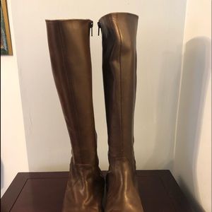 Donald J. Pliner Mahogany Riding Boots